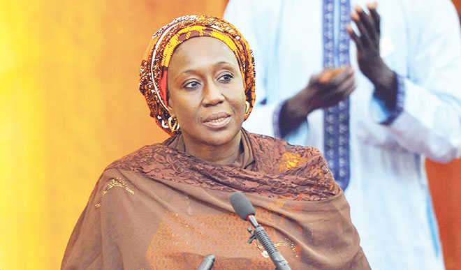 Aisha Abubakar, Minister of State for Industry, Trade and Investment, Nigeria.