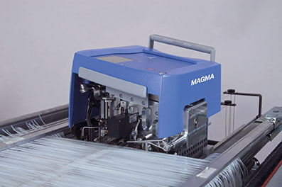 MAGMA T12 warp tying machine