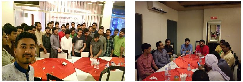 Figure 1: Participants in the grand iftar mahfil, DTE, MBSTU