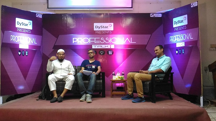 Figure 1: The guest speakers sharing the insights from their experiences.