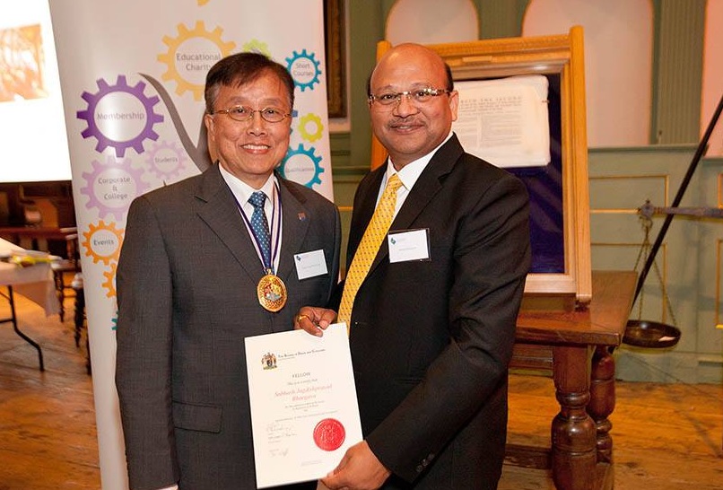 Subhash Adfc Subhash Bhargava becomes Fellow of SDC