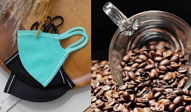Offspring Inc and AirX have partnered to offer biodegradable coffee mask