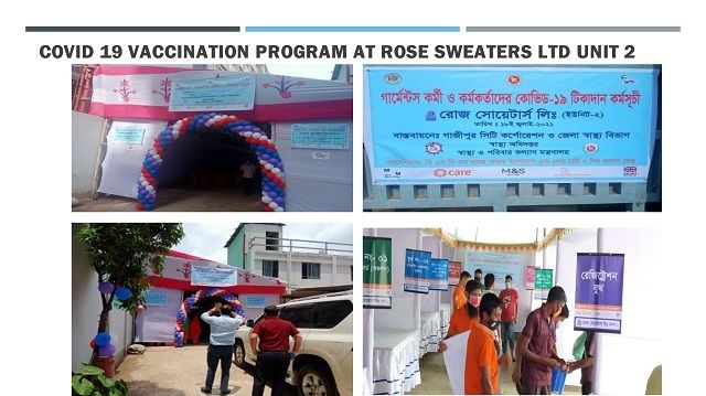 Rose Sweaters successfully organizes mass vaccination for their workers