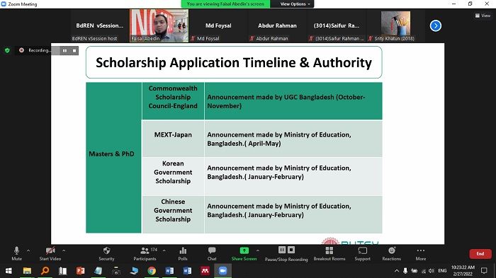 BTEC organizes webinar on ‘Higher Study on Textiles’