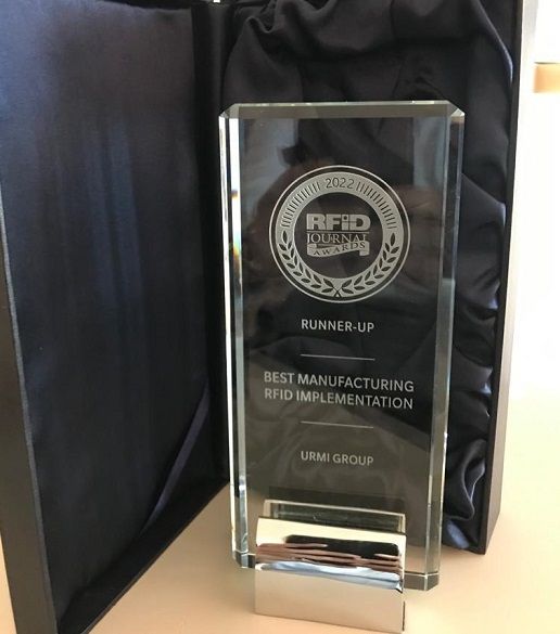 Urmi Group secures runners up in RFID Journal Awards 2022