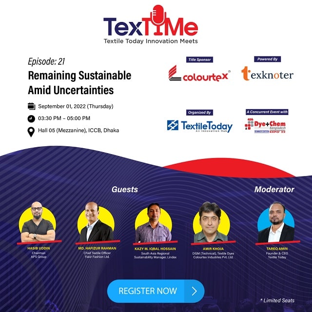 TexTIMe to bring strategic discussion on 'Remaining Sustainable Amid Uncertainties'