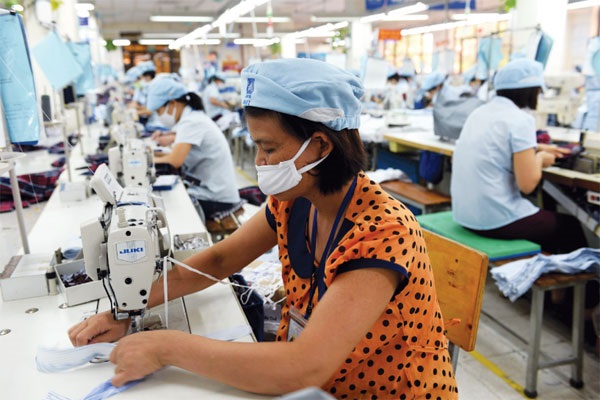 Vietnam's textile, garment and footwear exports see 30% rise in H1