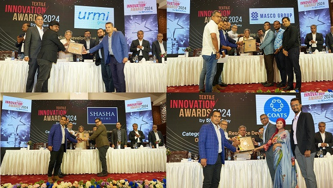 Textile Innovation Awards 2024 by Textile Today, recognizing innovative ...