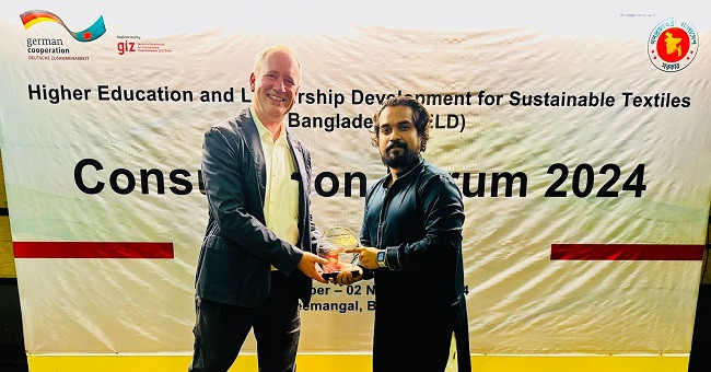 GIZ Honors Urmi Group for excellence in sustainable textile education