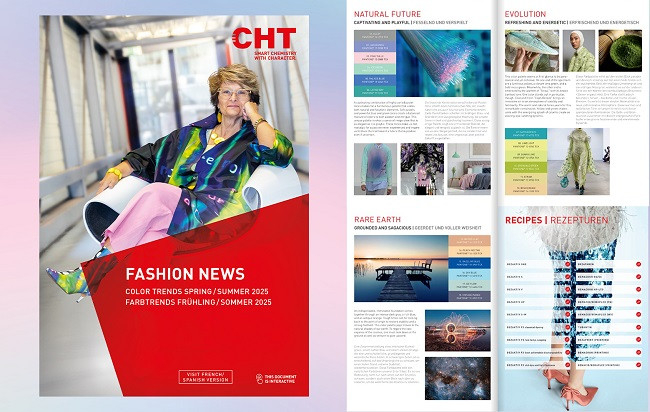 CHT publishes band new color trends for upcoming 2025 season