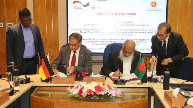 Bangladesh, Germany ink €14.4 million deal for climate and development programs