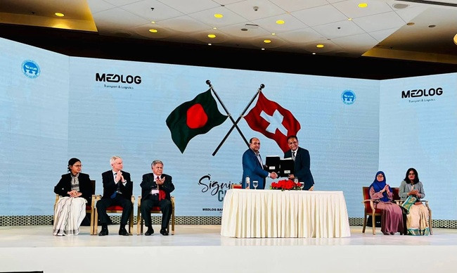 Swiss company Medlog steps into Bangladesh’s logistics landscape reinforcing bilateral investment growth