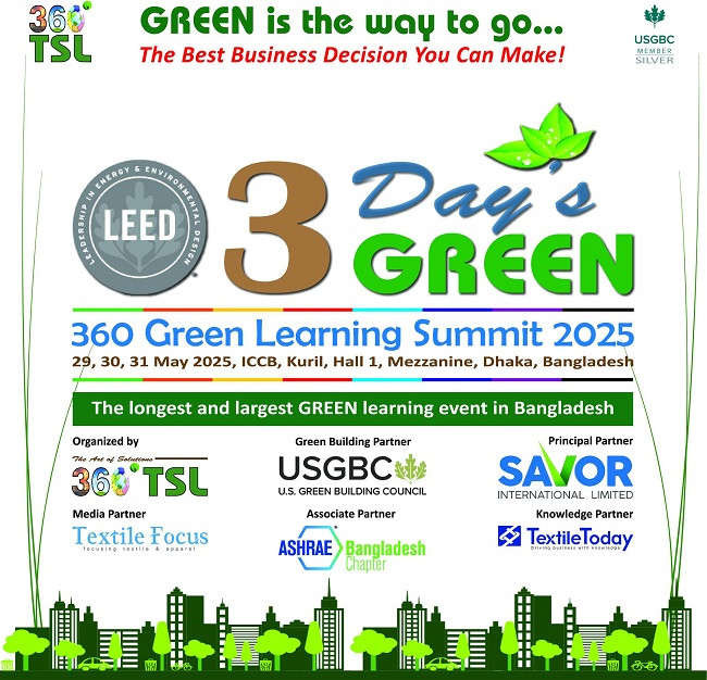 360° TSL to host Bangladesh's largest Green Learning Summit 2025