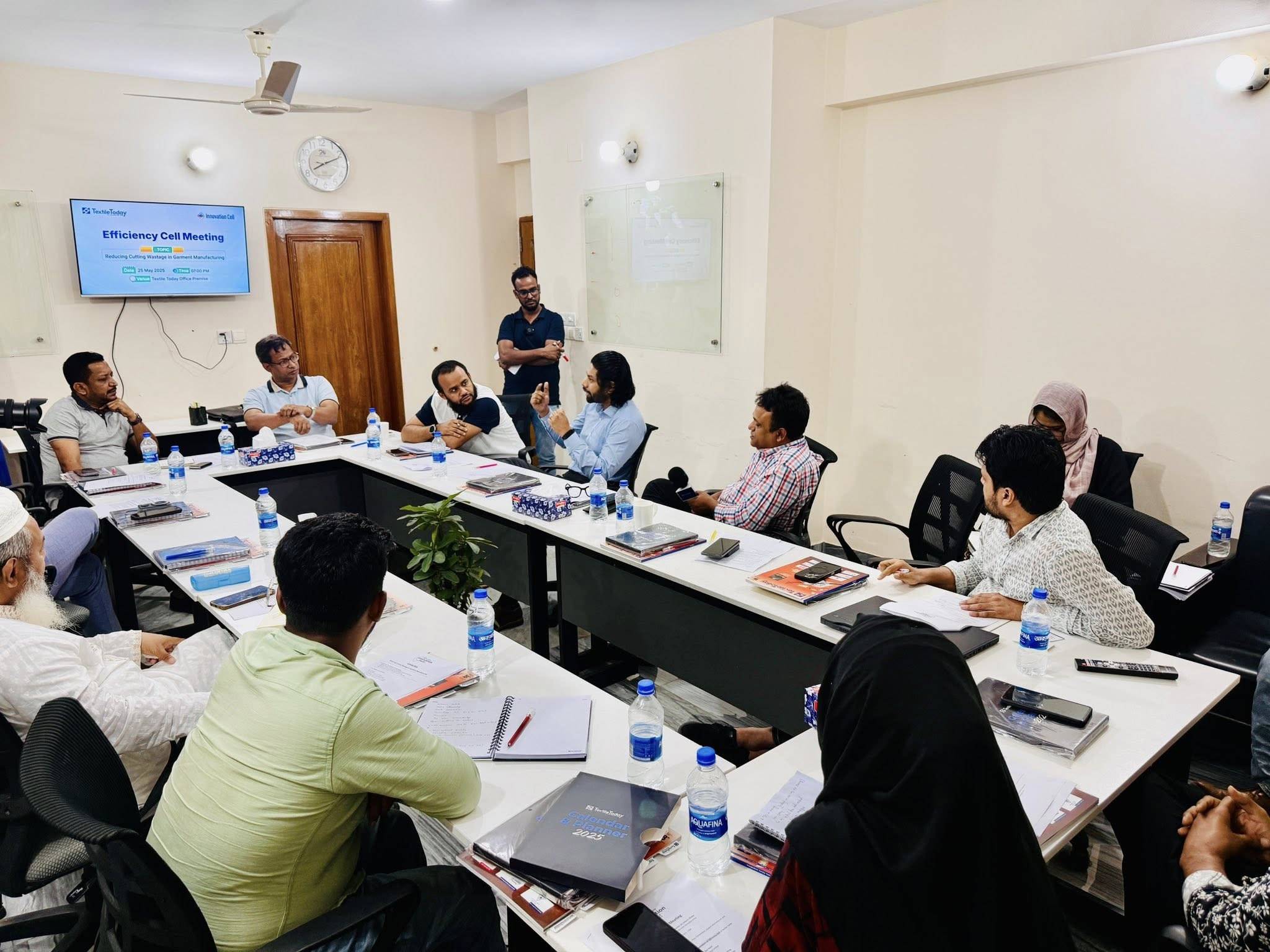 Efficiency Cell meeting on “𝙍𝙚𝙙𝙪𝙘𝙞𝙣𝙜 𝘾𝙪𝙩𝙩𝙞𝙣𝙜 𝙒𝙖𝙨𝙩𝙖𝙜𝙚 𝙞𝙣 𝙂𝙖𝙧𝙢𝙚𝙣𝙩 𝙈𝙖𝙣𝙪𝙛𝙖𝙘𝙩𝙪𝙧𝙞𝙣𝙜”