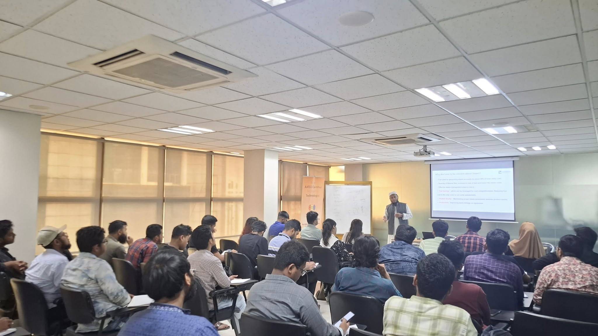Textile Talent Hunt 9.0 training on Energy Management