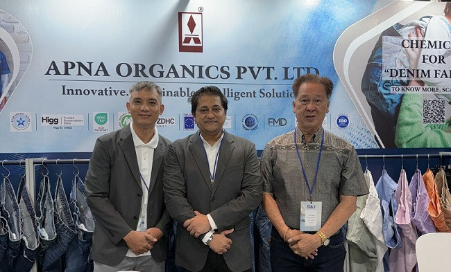 Apna Organics showcases sustainable denim innovations at Denimsandjeans Vietnam 2025