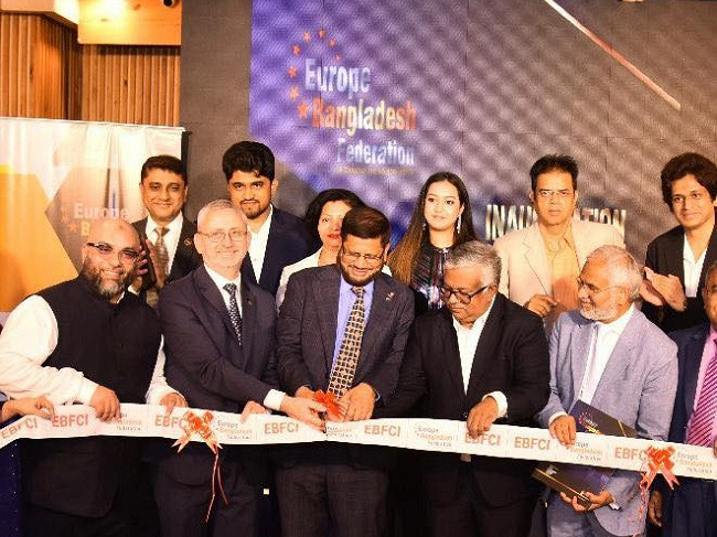 Europe Bangladesh Federation of Commerce and Industry (EBFCI) officially inaugurates in Dhaka