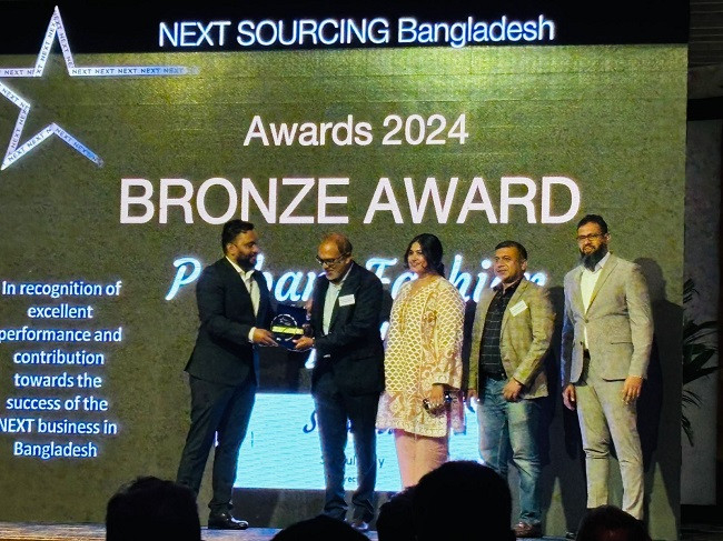 Purbani Fashion honored with Bronze Award from NEXT Sourcing